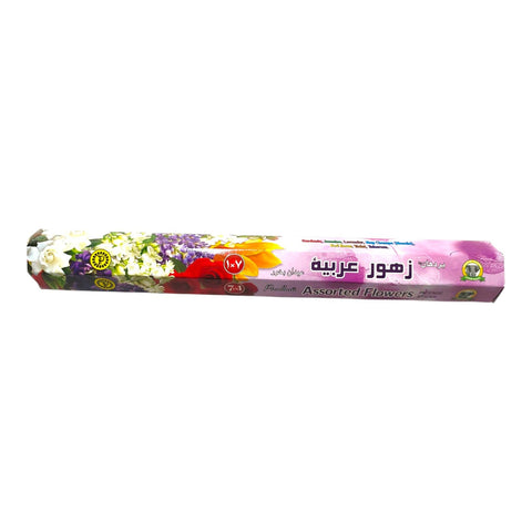 Pradhan 7-in-1 Hexagonal Arabic Flowers Incense Stick 20-Pack