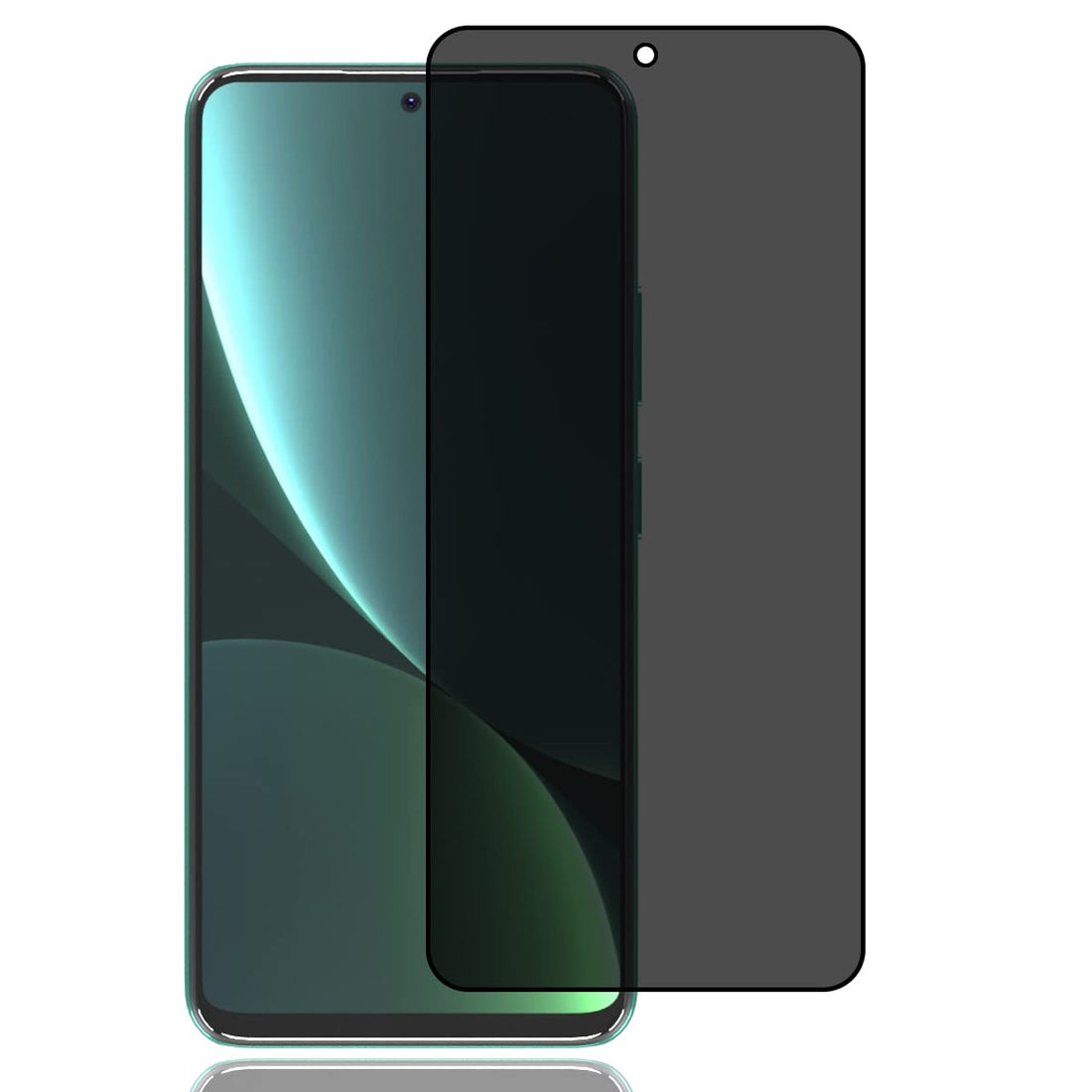 Yiunssy Anti-Spy Tempered Glass for Redmi Note 12 5G, Full Coverage Anti-Spy Privacy Screen Protector Film for Redmi Note 12 5G