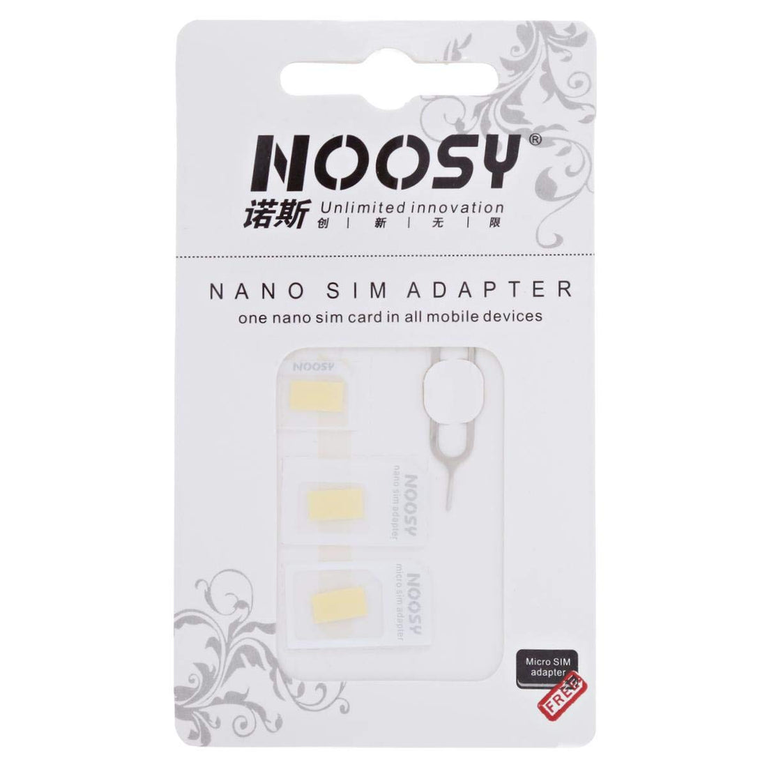 Nano Sim Adapter (White)