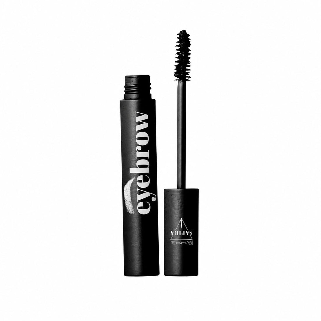 Safira Eyebrow Mascara, Black, with Biotin and Vitamin E, Natural Look, Long-Lasting, 5ML