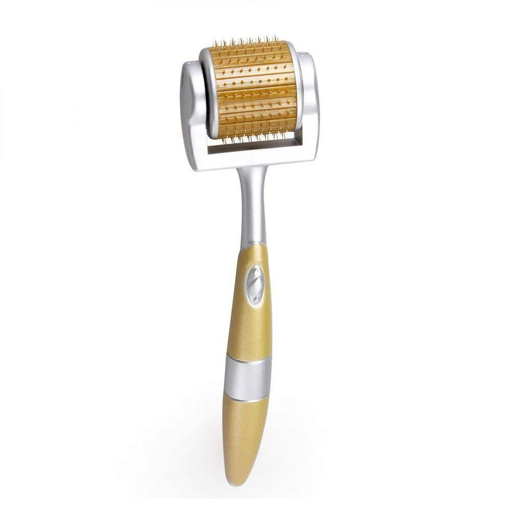 192-Pin-Titanium Gold SKin Care Derma Roller (0.25 mm)