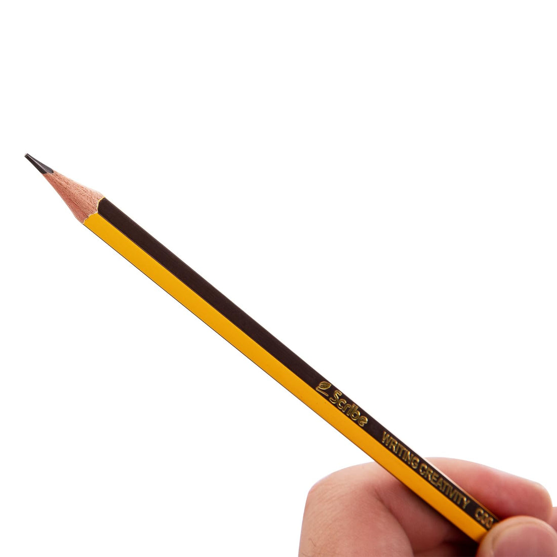Deli EC004-HB Graphite Pencil, Yellow