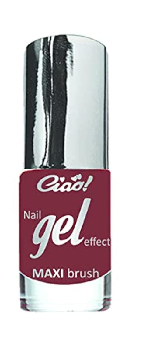 Ciao Gel Nail Polish, Long Lasting Chip-Resistant, Quick-Dry High-Shine Glossy Finish, Highly Pigmented Rich Color, Shade 37, 7ml
