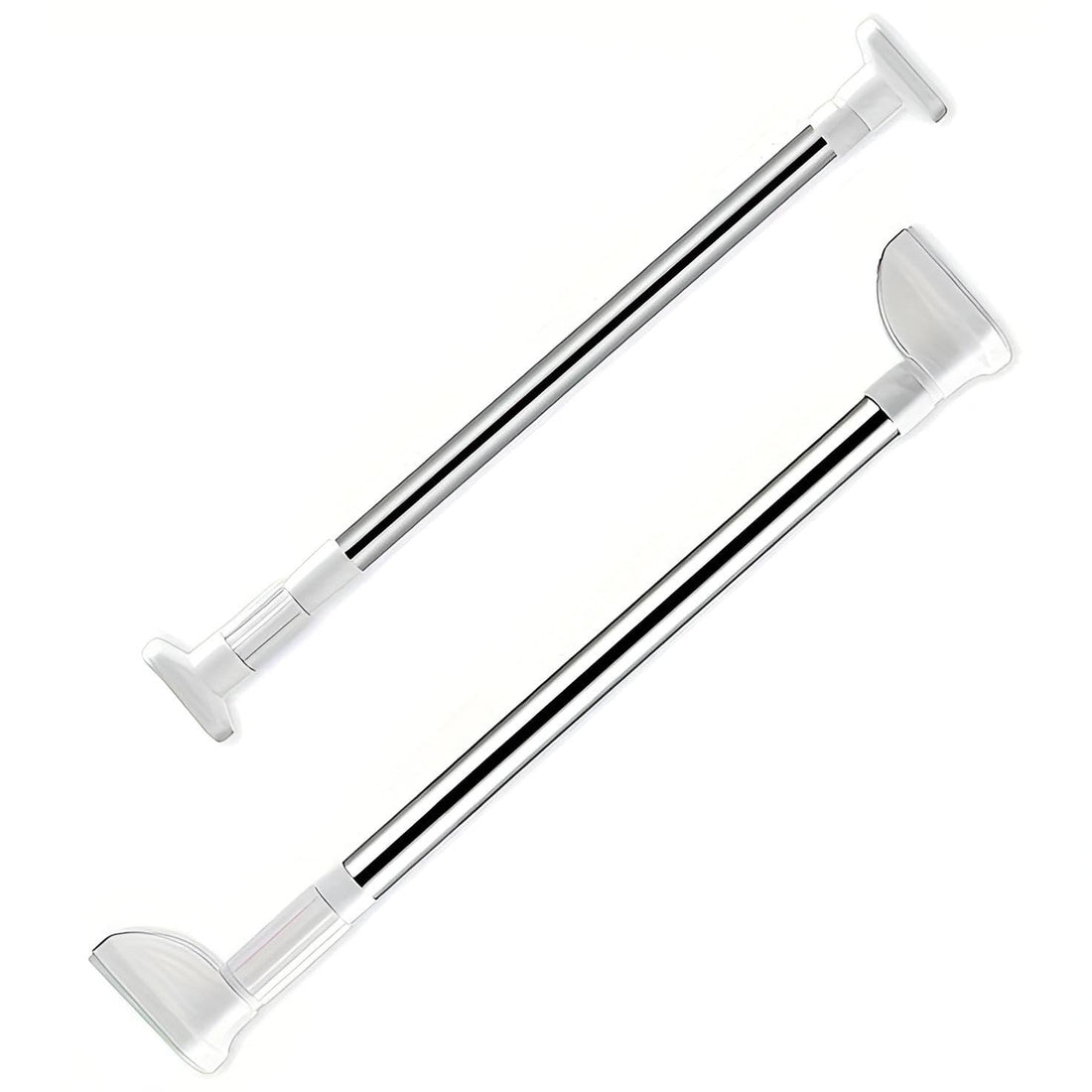 Closet Rod - Adjustable stainless steel tension bar for clothes hanging, rust-resistant and durable, fits all surfaces perfectly, ideal for enhancing home organization and maximizing storage space in