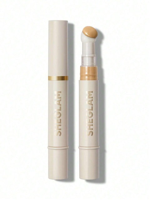 SHEGLAM Complexion Boost Concealer - With Sponge-head Applicator - High-coverage Formula (Golden)