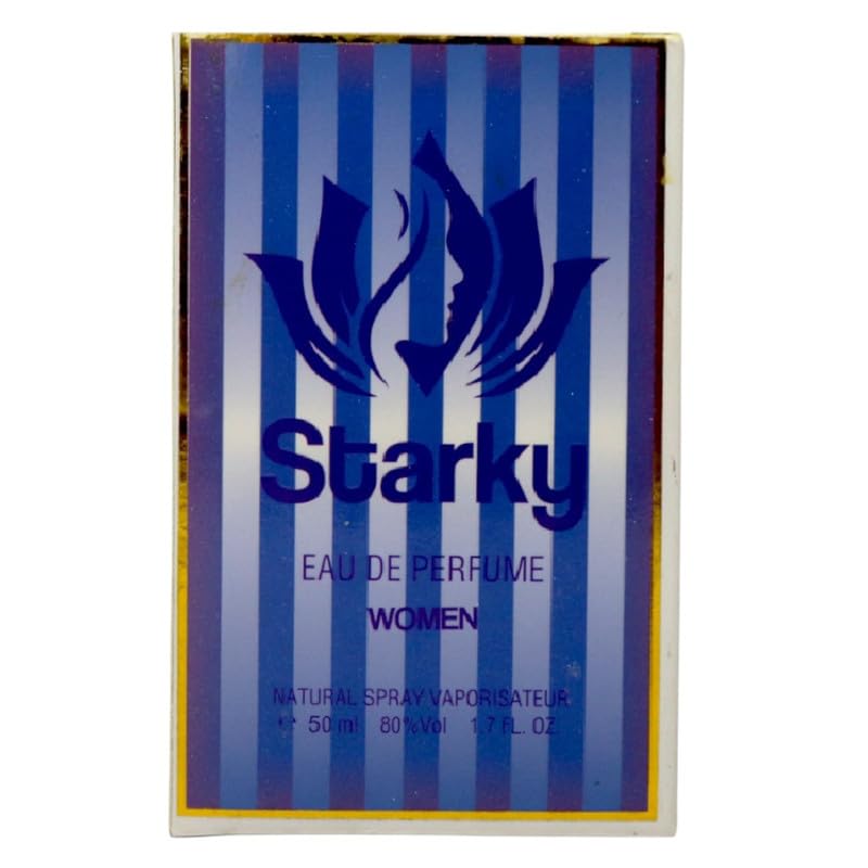 Starky Eau De Perfume Natural Spray Vaporisateur For Women-Blue-50ml