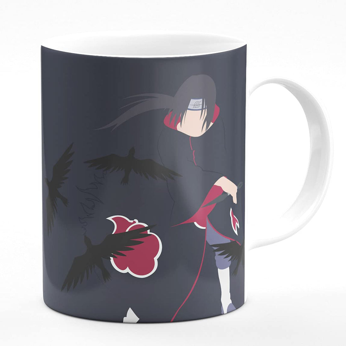 RecontraMago Anime Minimalist Fan Made Mug (Itachi)