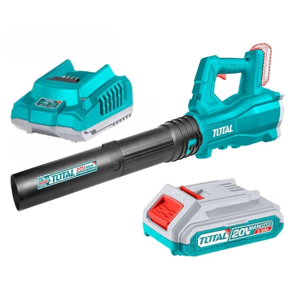 Total 20V garden blower, including battery and charger TABLI203235