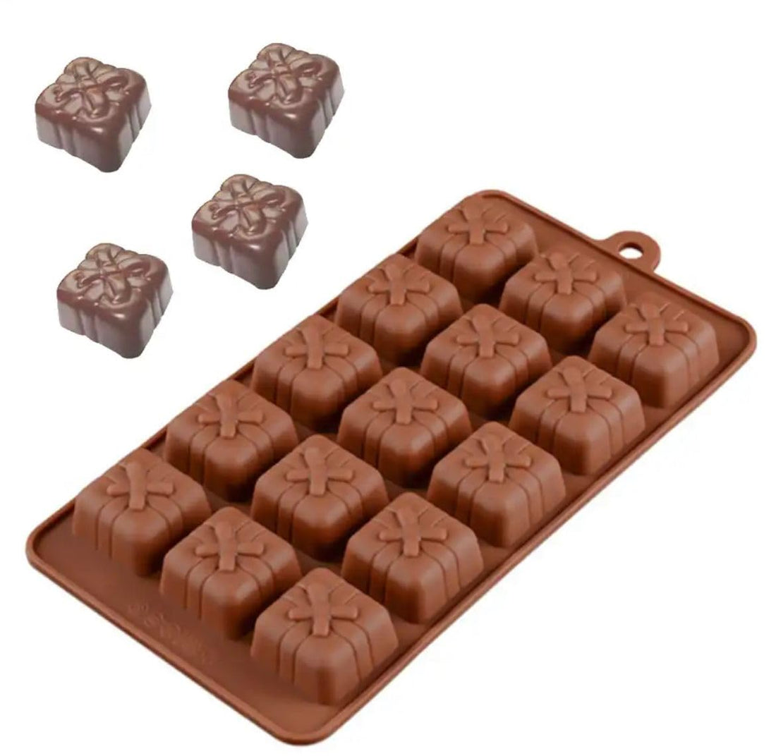Silicone Chocolate Mold for Making Sweets, Candy, Ice Cubes, Different Shapes (Shape 10)