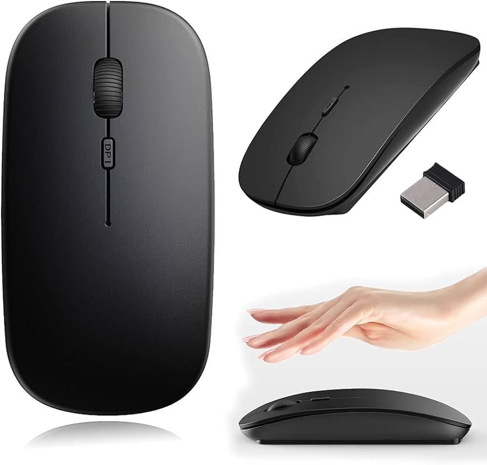 Exon X1002 Ultra-slim mini usb 2.4ghz wireless optical wheel mouse 1600dpi for laptop - PC