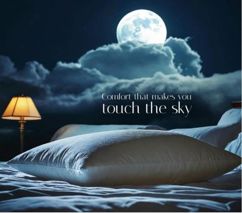 Generic Hotel Pillow With Poly Down Filling For Comfortable Sleep Like Cloud (1)