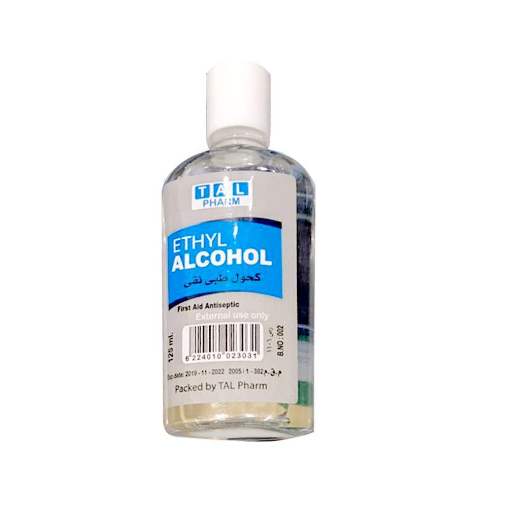 TAL PHARM Antiseptic alcohol disinfectant germs 125 ml