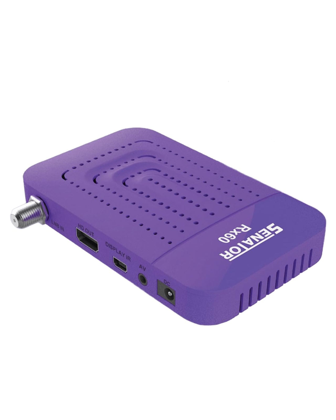 SENATOR (RX60) Receiver TV Remote Control,Compatible with Multiple Devices, Purple