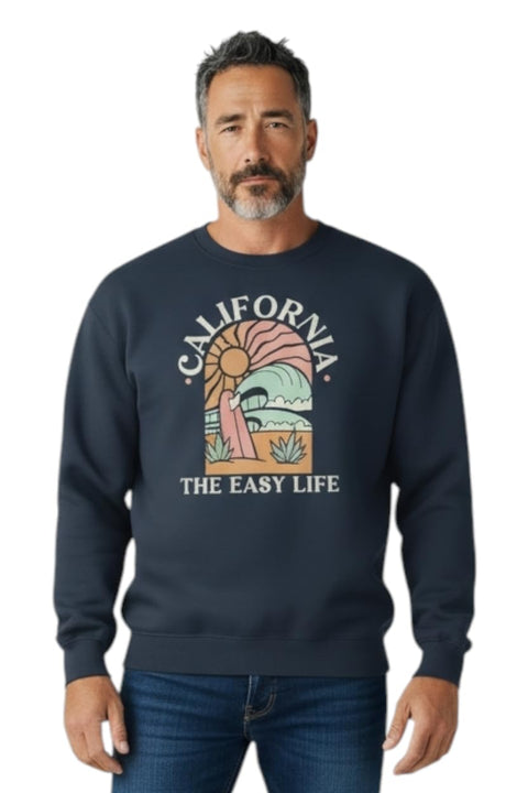 Unisex 67% Cotton Silk Screen Print Anti-Peeling Sweatshirt – Style Chic for Outgoing & Everyday Wear, Very Comfortable and Loose Fit, Basic in Your Closet