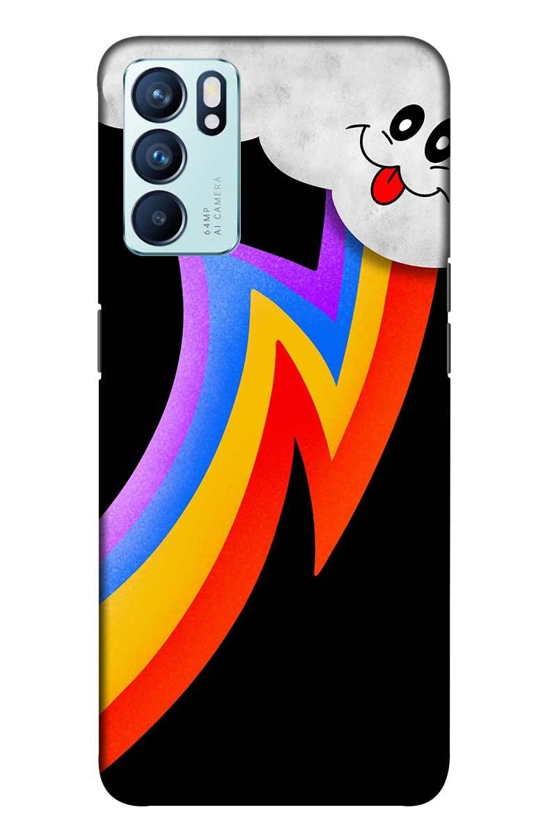 Case Zone CHI Silicone Printed mobile case compatible with Oppo Reno 6 5G
