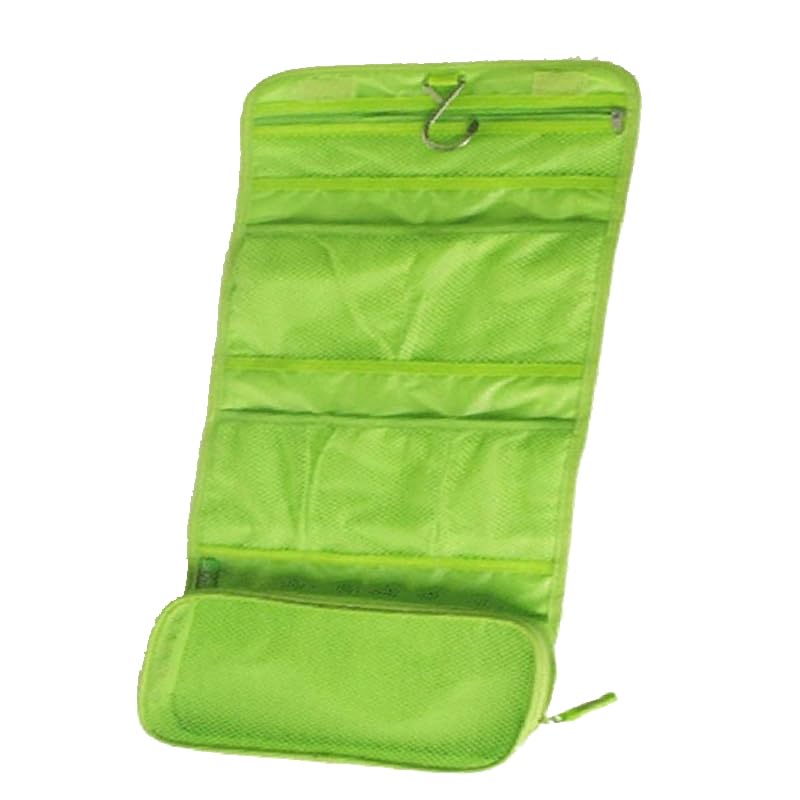 Rana Store Detachable Travel Bag Foldable Bag with Multiple Pockets and Hooks Used as Shower or Makeup Bag Cosmetic Bag Green