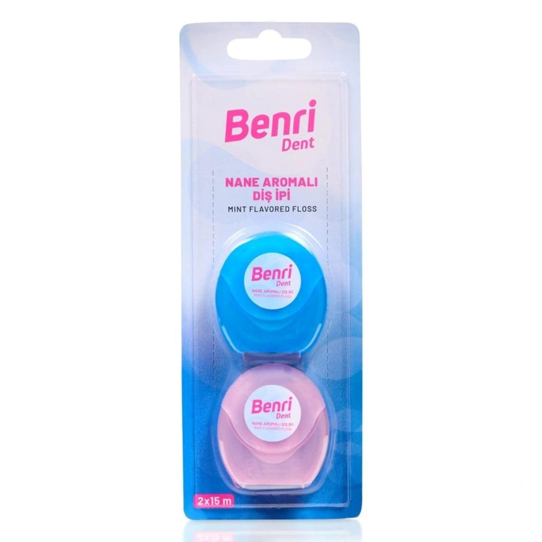Benri - dent Oral Care Styles - Mint Flavored Dental Floss 15 M2