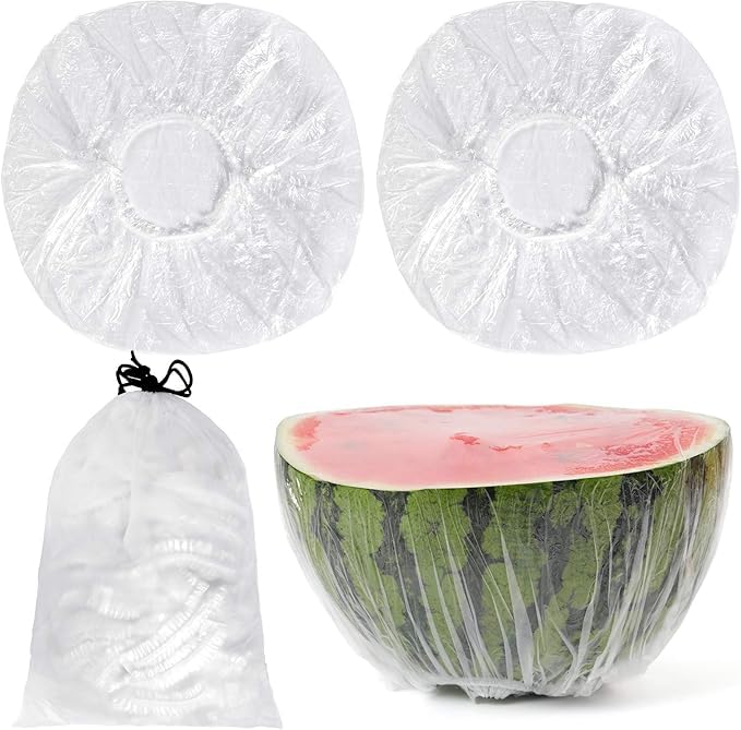 Elastic Food Storage Covers (100 Pcs) – Reusable Stretch Lids for Kitchen Containers