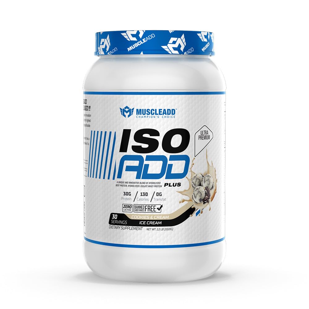 Muscle Add | Iso Add Plus -30Serv. | Cookies n' Cream