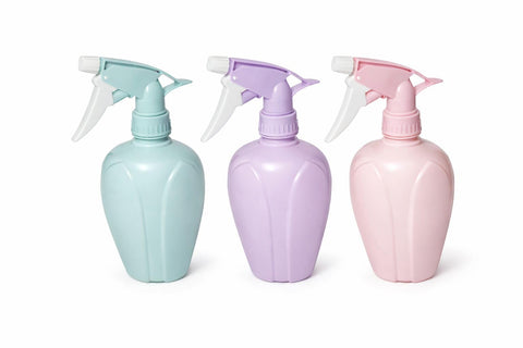 Spray Bottle Set of 3 – Heavy Duty Plastic Water Sprayer with Adjustable Nozzle for Plants, Cleaning, Hair & Home Use - 1000ml (Shape 3)