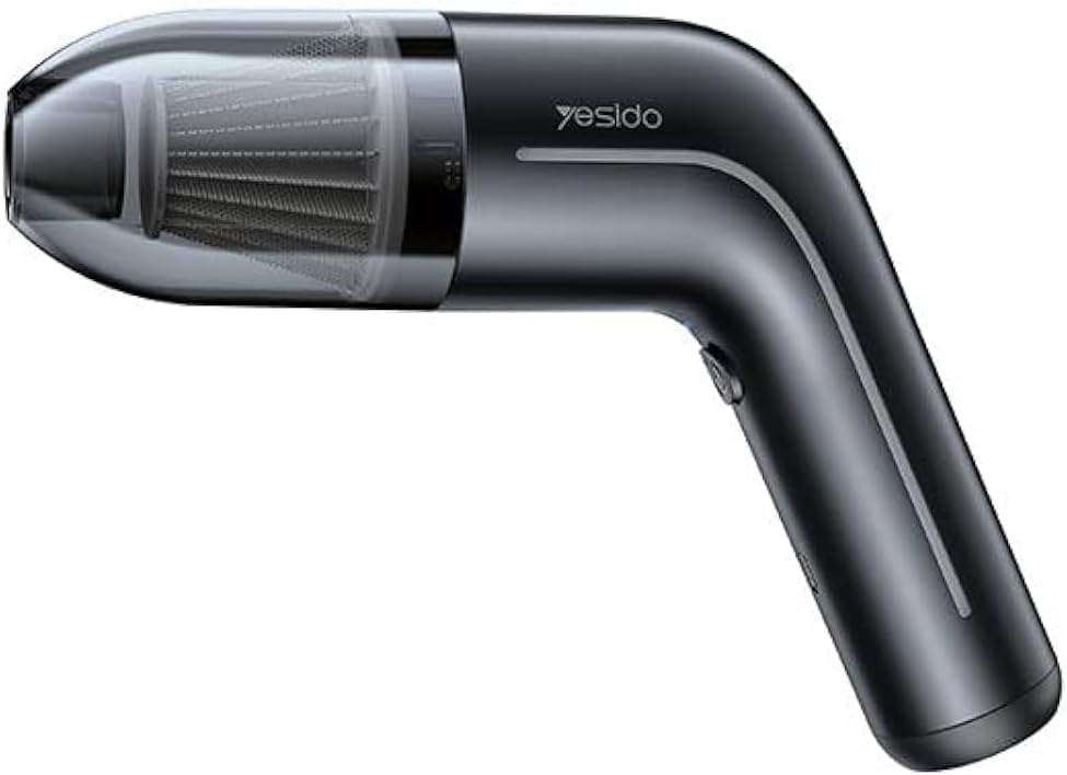 VC02 Mini Handheld Rechargeable Vacuum Cleaner For Home, Office And Car HighEnd Yesido