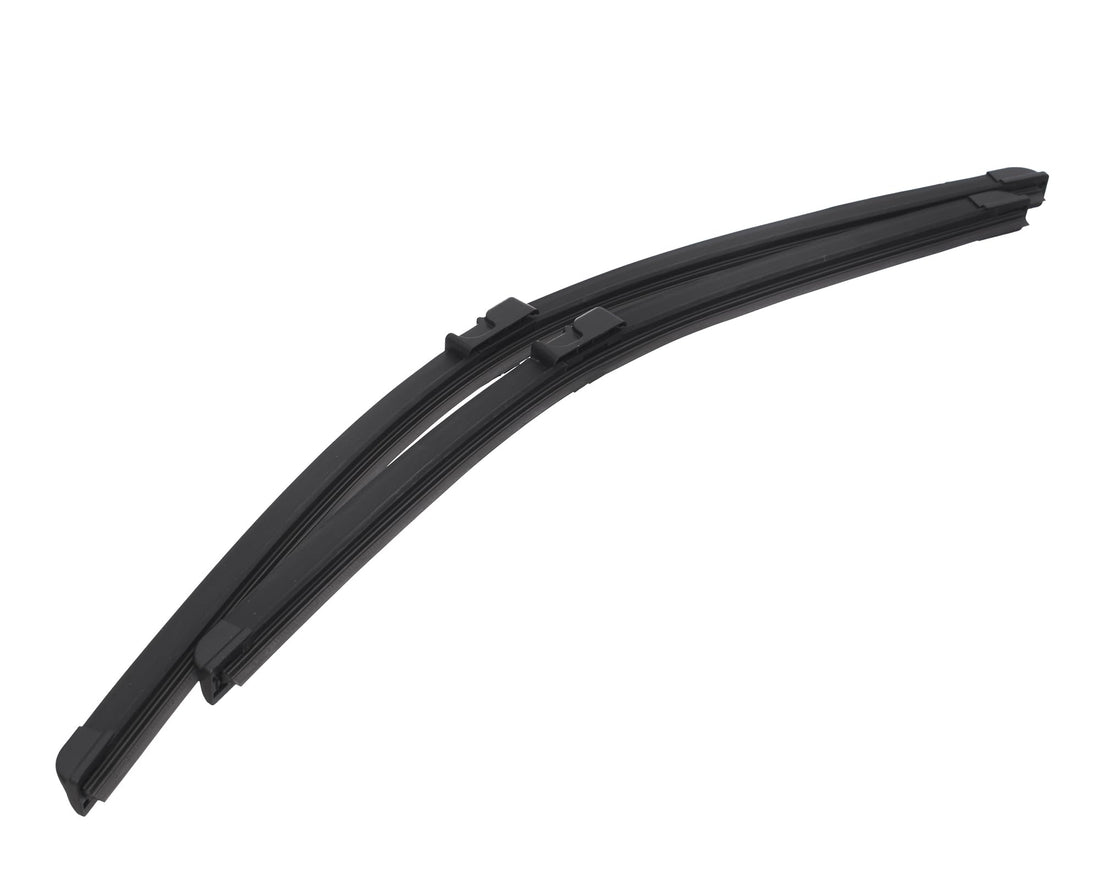 Generic ND041 Set Of 2 Pieces OF Car Wiper Blades For Opel Astra, Size 22-18 With Perfect Design, Premium And Long Lasting Material - Black