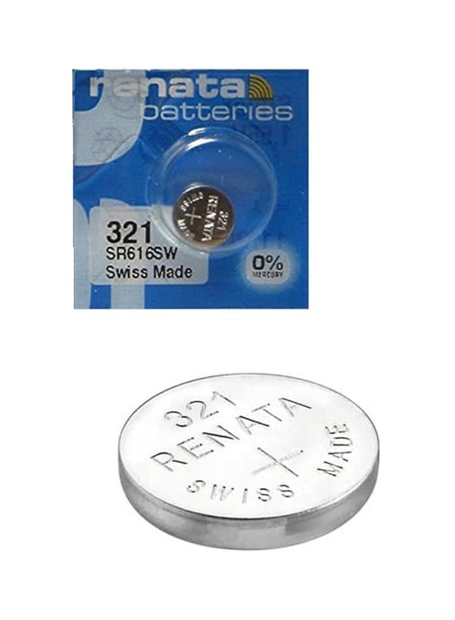 RENATA WRIST WATCH BATTERY - Swiss made, button cell 1.55V, Renata long life battery, SR616SW