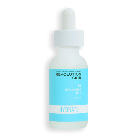 Revolution Skin, 4X Hyaluronic Acid Face Serum, 30ml