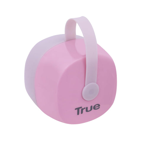 True Gold Soother container with hanger