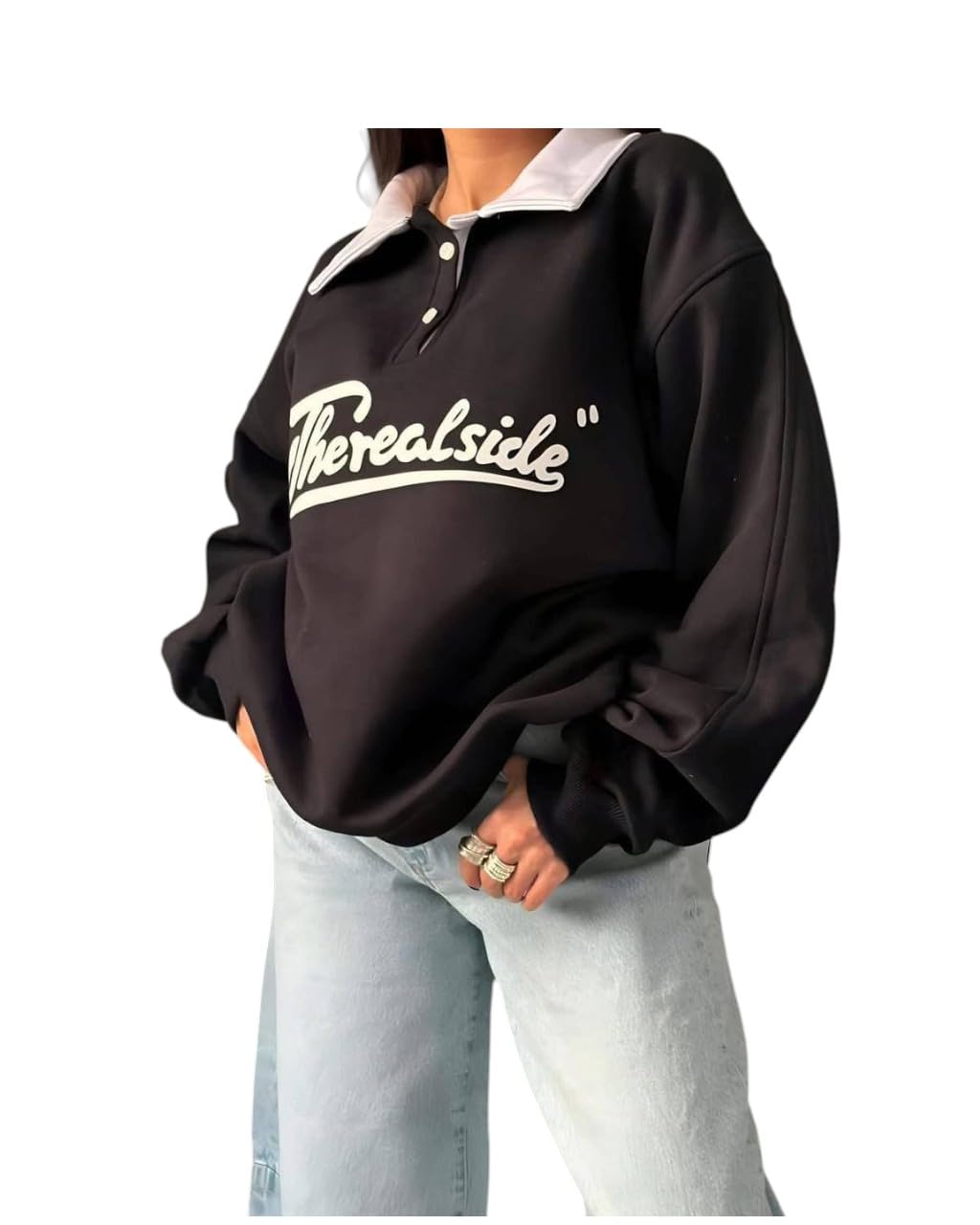 Women's Casual Fashion Casual Sweatshirt for Daily Outings, College and Trips. Dress Up to 80KG