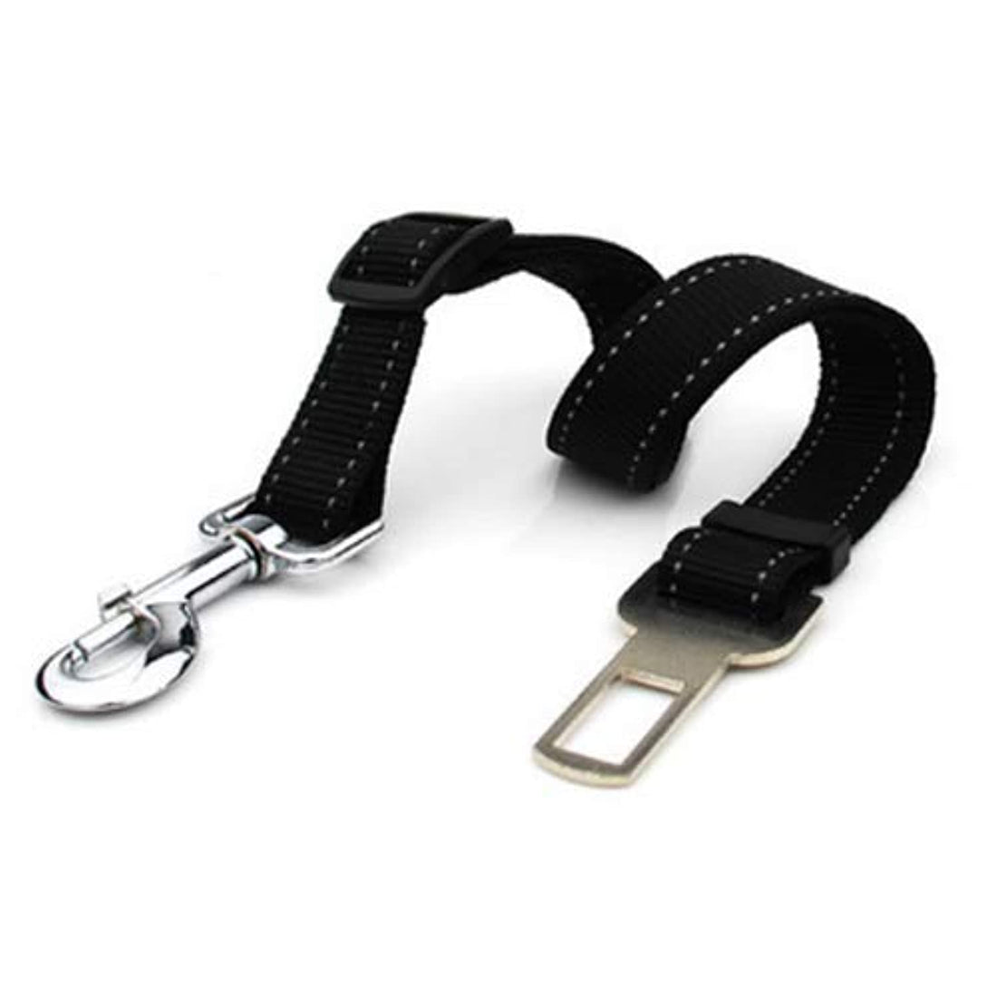 Reflective Adjustable Pet Cat Dog Safety Restraint Seat Belt for Most Vehicles