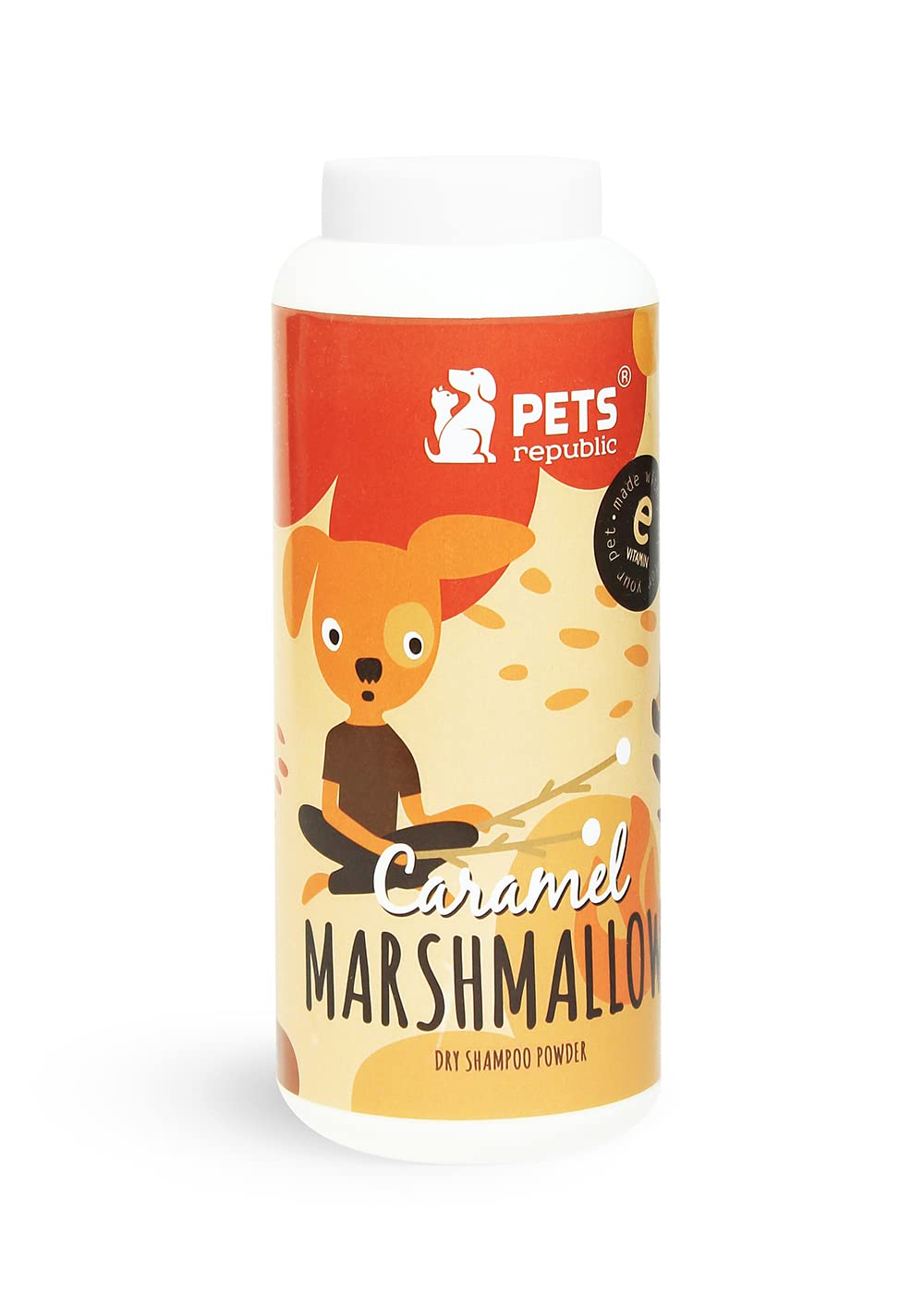 Pets Republic Powder Shampoo Caramel Marshmallow 200g
