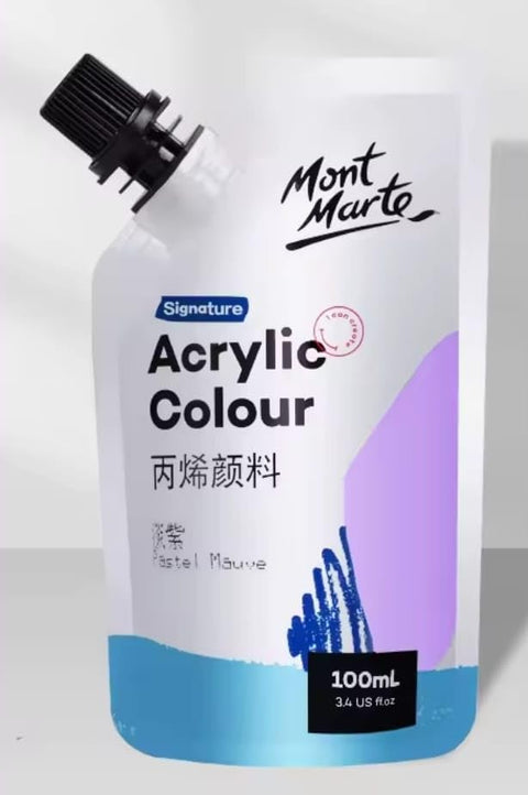 انبوبة اكريليك سائل 100 ملى مون MARTY Pastel Mauve