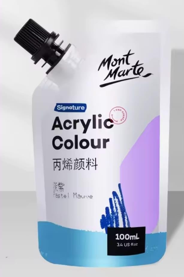 انبوبة اكريليك سائل 100 ملى مون MARTY Pastel Mauve