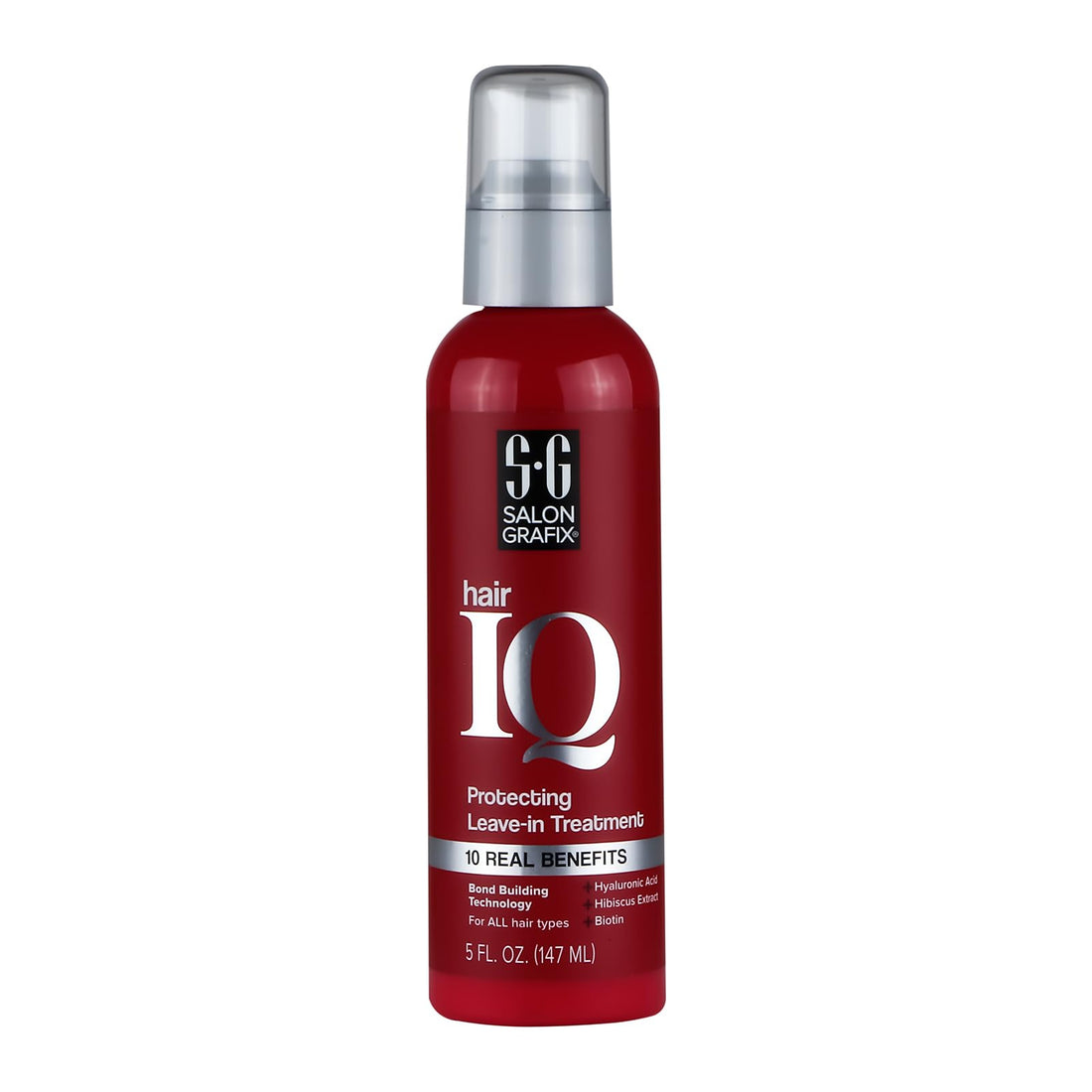 SGX NYC Salon Grafix Hair IQ Protecting Leave-in Treatment, 10 Benefits, 147ml