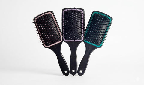 Rectangular Padded Detangling Hair Brush