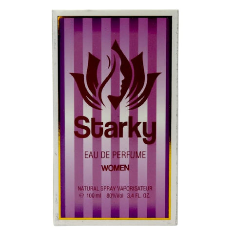 Starky Eau De Perfume Natural Spray Vaporisateur For Women-Purple-100ml