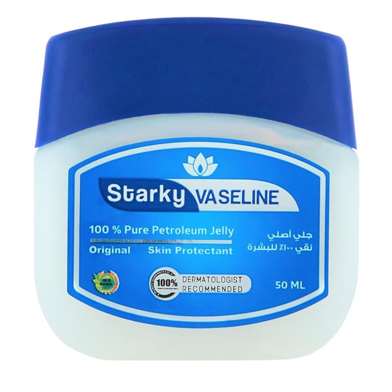 Starky Vaseline 100% Pure Petroleum Jelly-Original-Skin Protectant-50ml
