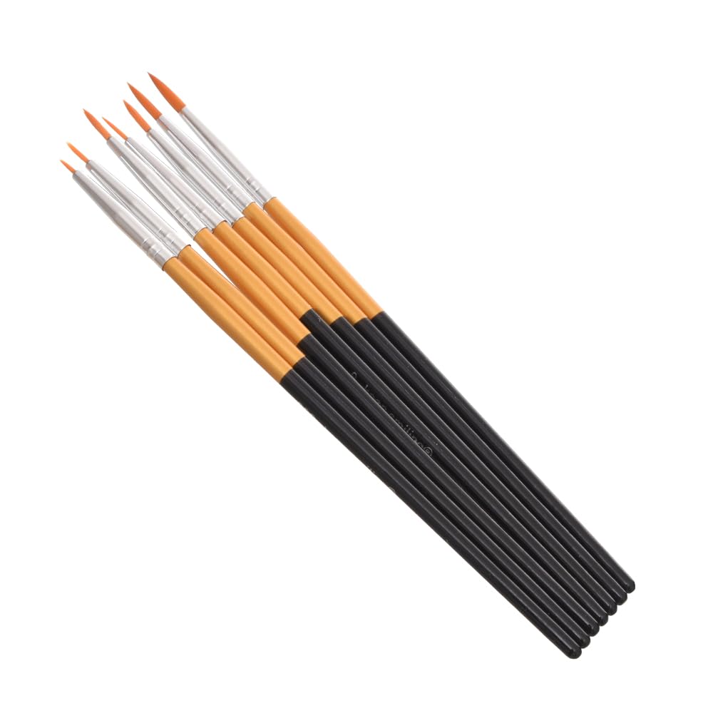 Keep Smiling Set Of 7 Round Brushes, M95
