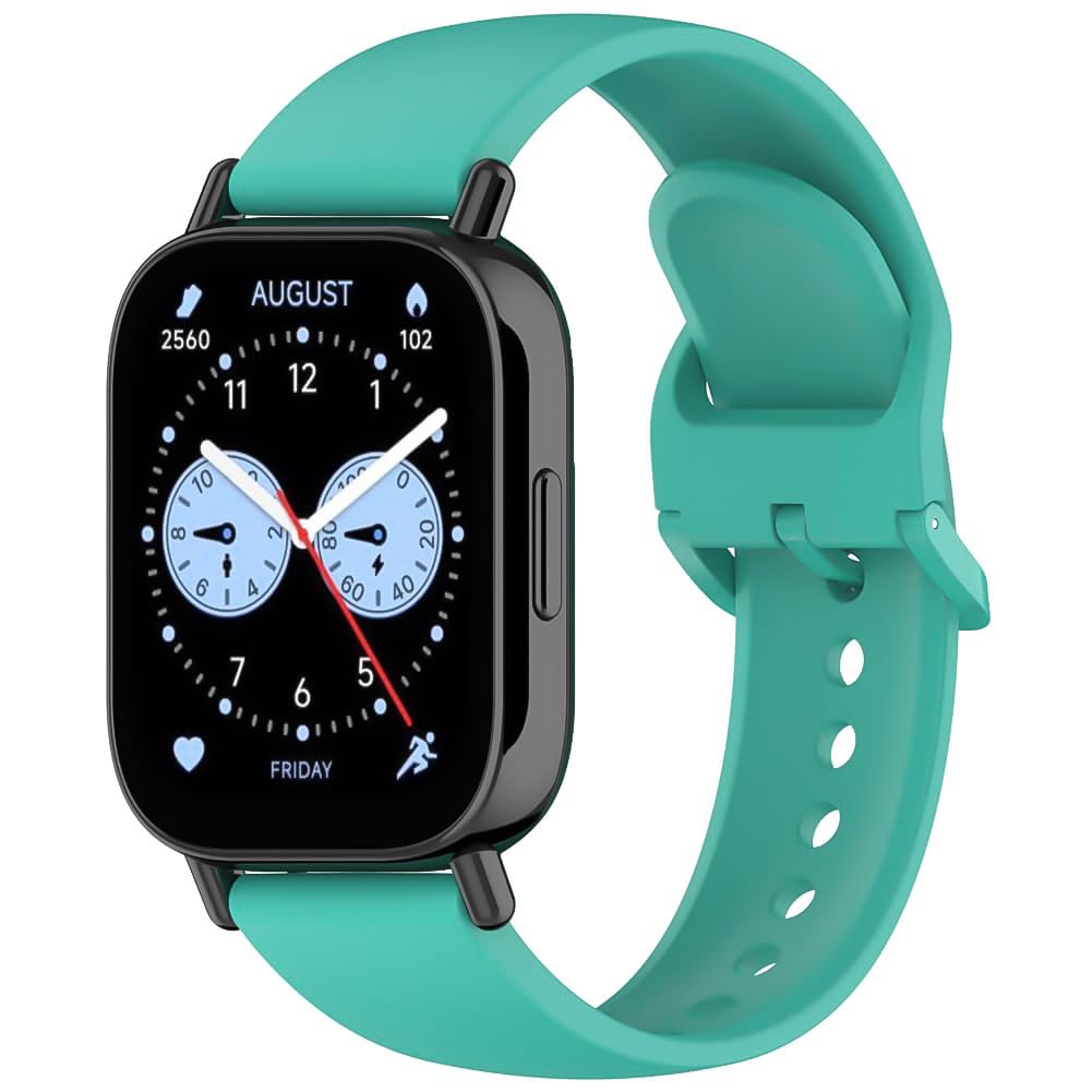 Dl3 Mobilak Straps Compatible with Xiaomi Redmi Watch 5 Active/Redmi Watch 5 Lite Bracelet, 22mm Soft Silicone Replacement Band Sports Strap Wristbands [Wear-resistant] [breathable]