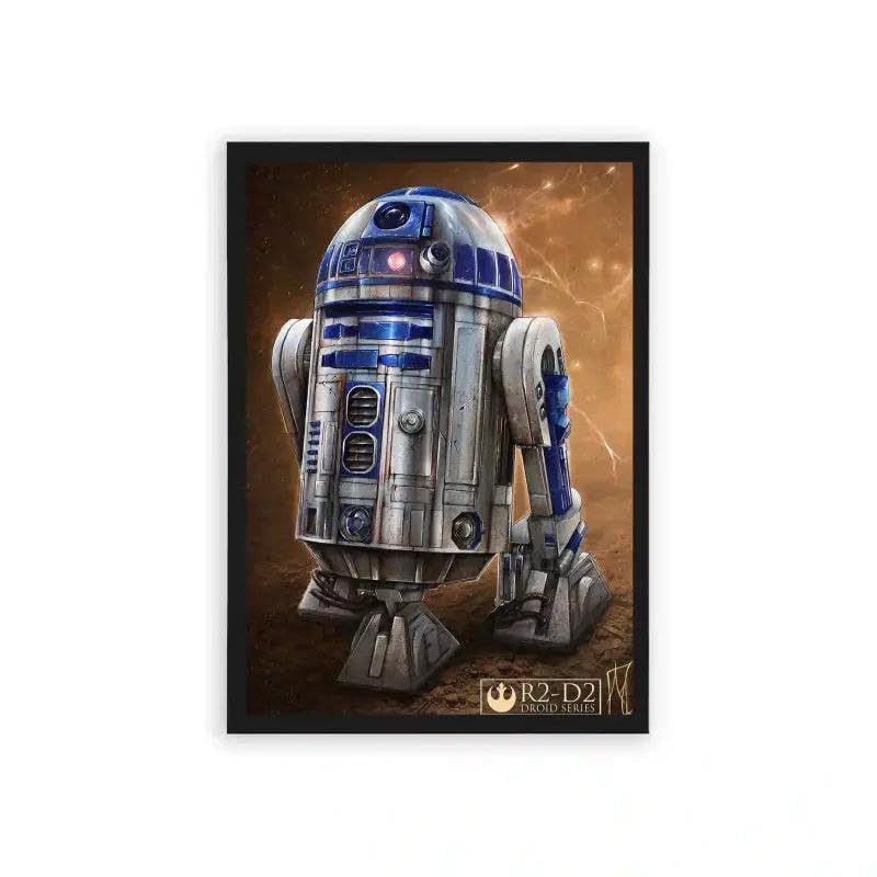 Spark Store | Science Fiction Inspired Art Frame | Zero Pixelation Print | Perfect For Bedroom, Living Room, Or Gaming Setup 50x70 x2 CM White