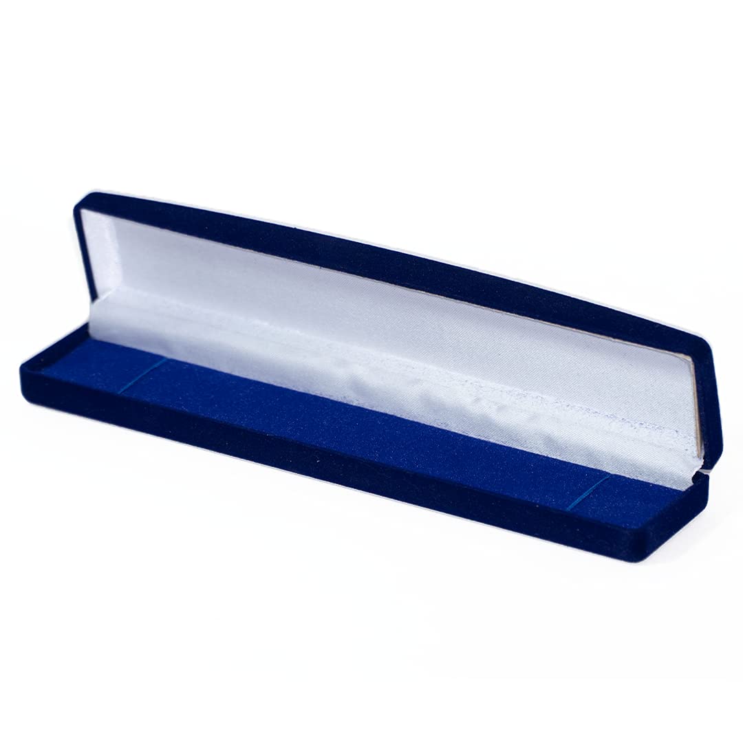 Other Blue Velvet Necklace Box