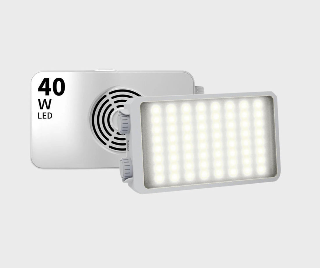 FX Studio LED-C09 (40W) Bi-Color Video Light Panel + Cold show