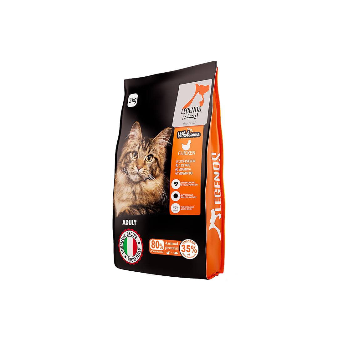 Legends Dry Food For Adult Cats 3KG