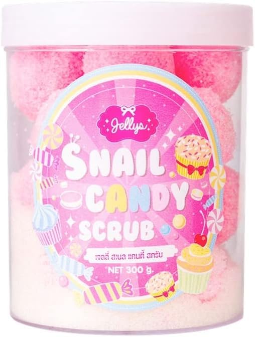 Sugar Scrub Balls, Exfoliating, Natural Ingredients, Nourishing Oils, Aromatherapy, CANDY, 1 Count - 6 Balls