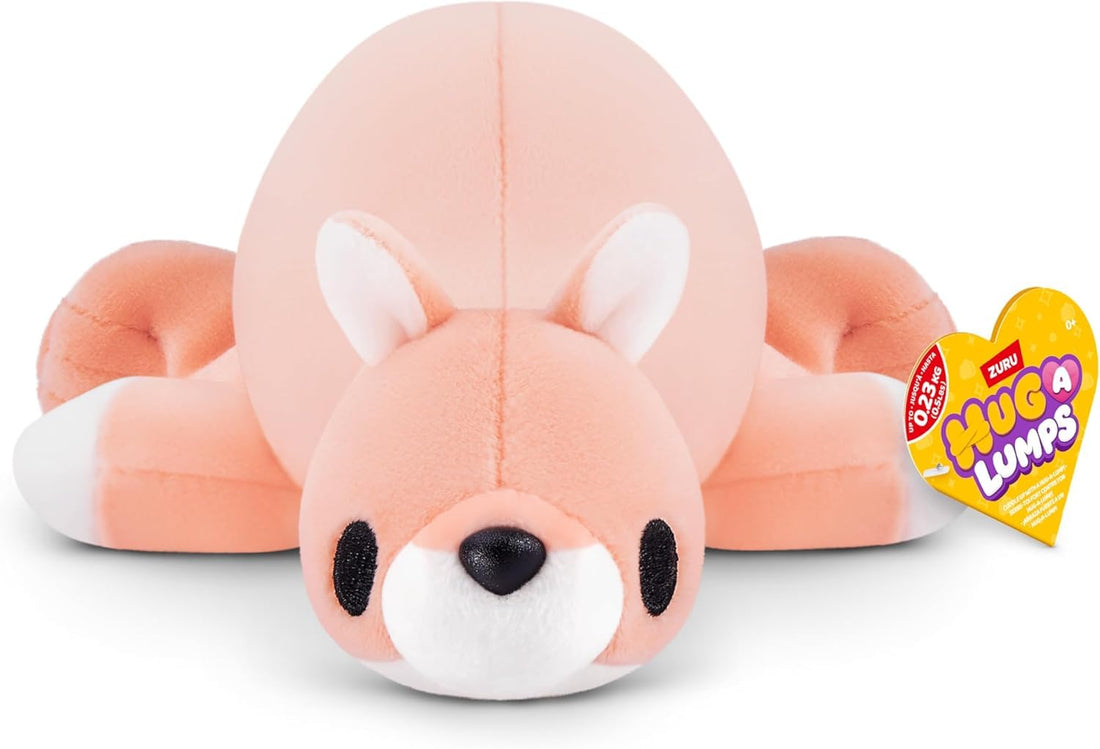 ZURU Hug A Lumps Baby Jess the Kangaroo, Weighted Plush Toy, Soft Polyester, 15 cm, Ages 3+