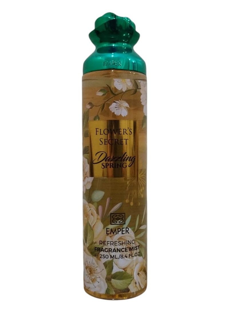Flower's Secret Dazzling Spring Refreshing Fragrance Mist For Women - 250 ML