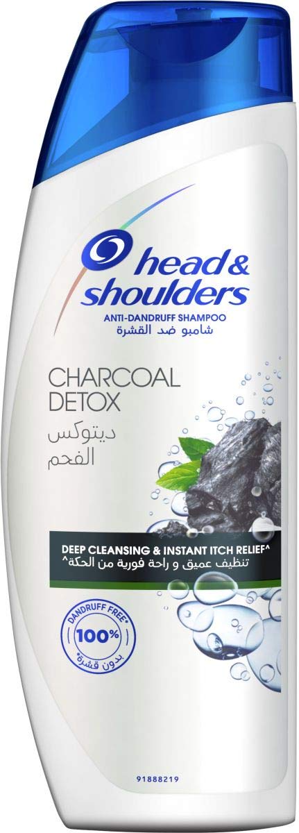 Head & Shoulders and Anti-Dandruff Shampoo With Charcoal Detox - 200 ml