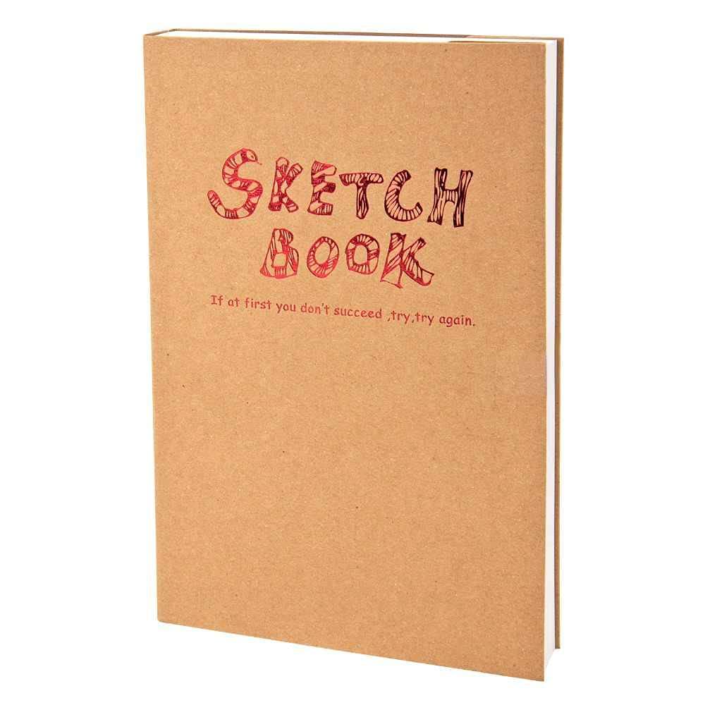 A5 SKETCHBOOK notePAD FOR ARTIST SKETCH DRAWING DESIGN, 120SHEET 100GM