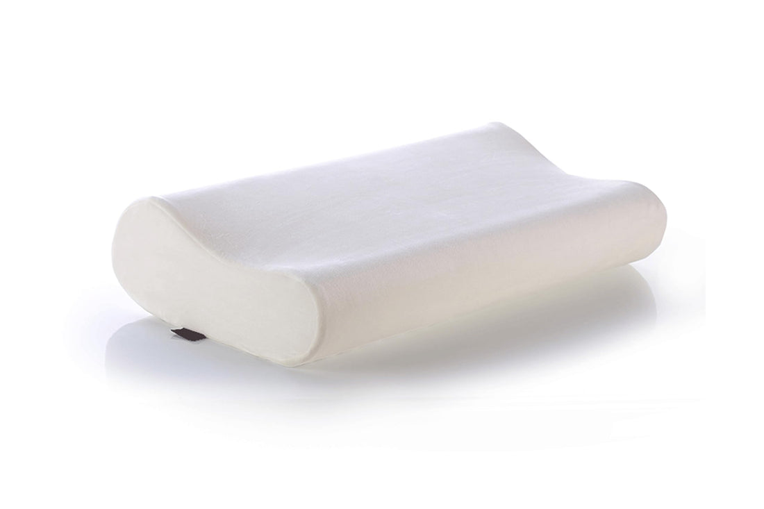 HT Memory Foam Pillow Large Light White